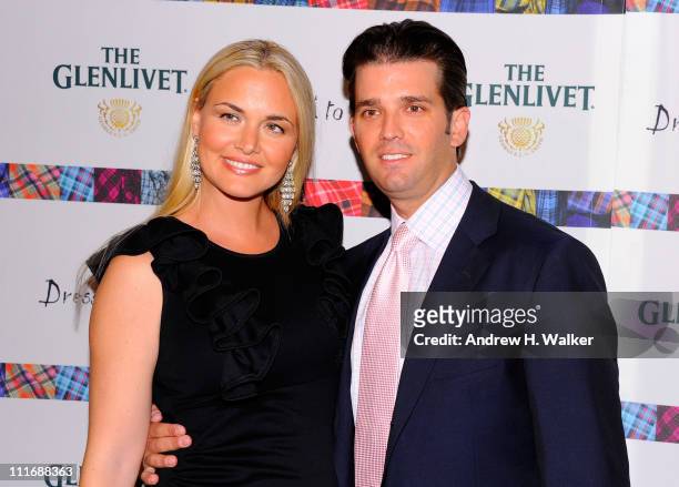 Vanessa Trump and Donald Trump Jr. Attend the 9th Annual "Dressed To Kilt" charity fashion show at Hammerstein Ballroom on April 5, 2011 in New York...
