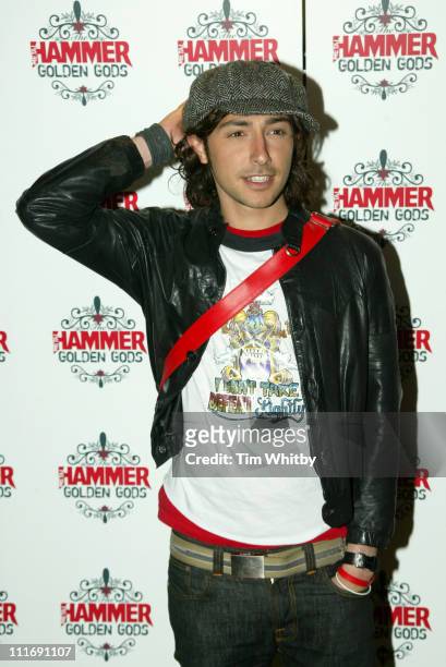 Alex Zane during The Metal Hammer Golden Gods Awards 2005 - Arrivals & Press Room at The Astoria in London, Great Britain.