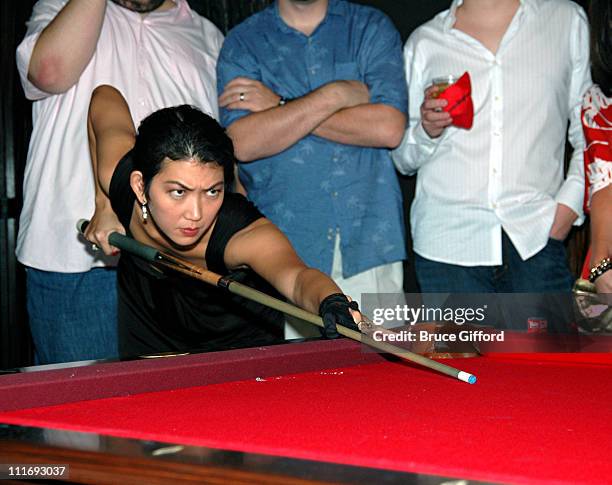 Jeanette Lee "The Black Widow" during No Limit: "A Search for the American Dream on the Poker Tournament Trail" - July 26, 2006 at The Palms in Las...