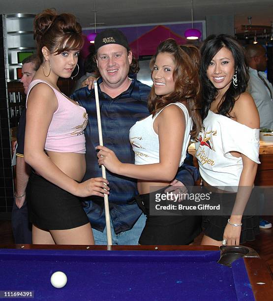 Gold Digger Girls with Poker Pro Gavin Smith during Anna Benson Launches "Gold Digger Poker" Site With TopPair Magazine at The Palms Hotel and Casino...