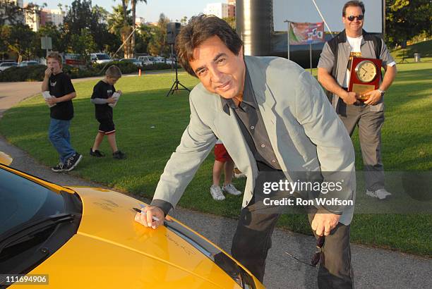 Joe Mantegna during Cinema al Fresco's Screening of "Cinema Paradiso" at La Brea Tar Pits in Los Angeles, California, United States.