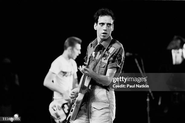 The Clash at The US Festival on May 28, 1983 in Ontario, California.