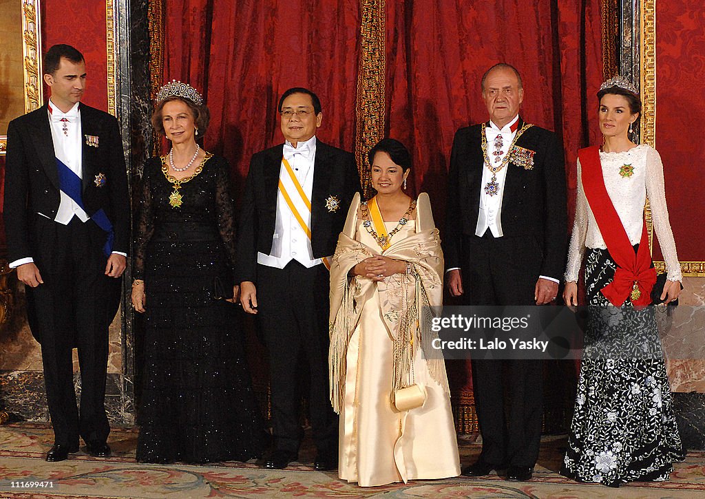 Spanish Royals Host Gala Dinner