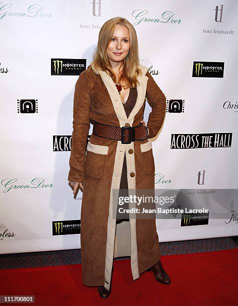 Elle Travis attends "Across The Hall" Los Angeles Premiere at Laemmle's Music Hall 3 on December 1, 2009 in Beverly Hills, California.