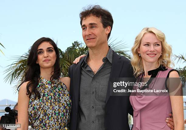 Liraz Charhi, Doug Liman and Naomi Watts attend the 'Fair Game' Photo Call held at the Palais des Festivals during the 63rd Annual International...