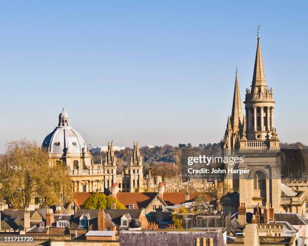 oxford skyline, england - oxford england stock pictures, royalty-free photos & images