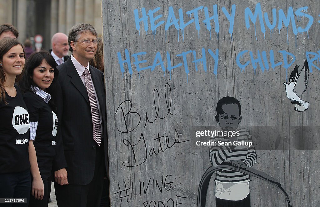 Bill Gates Meets With German Government Leaders