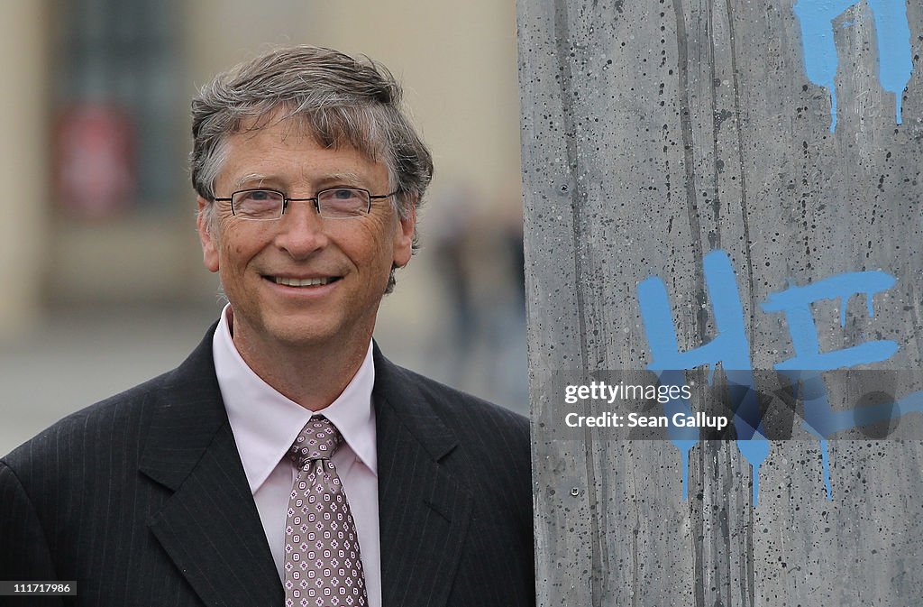 Bill Gates Meets With German Government Leaders