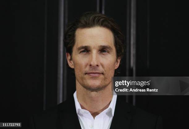 Actor Matthew McConaughey attends 'Der Mandant' - Berlin photocall at Hotel de Rome on April 6, 2011 in Berlin, Germany.