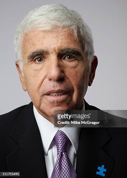 Of Sirius XM Radio Mel Karmazin is photographed for Bloomberg Businessweek on October 18, 2010 in New York City.