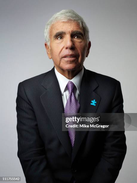 Of Sirius XM Radio Mel Karmazin is photographed for Bloomberg Businessweek on October 18, 2010 in New York City. Published Image.