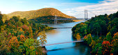 Hudson River valley panorama
