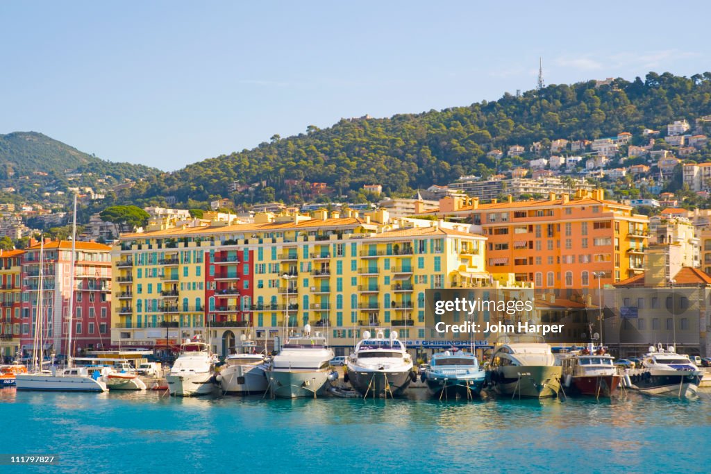 Nice Harbour, Cote d'Azur, France