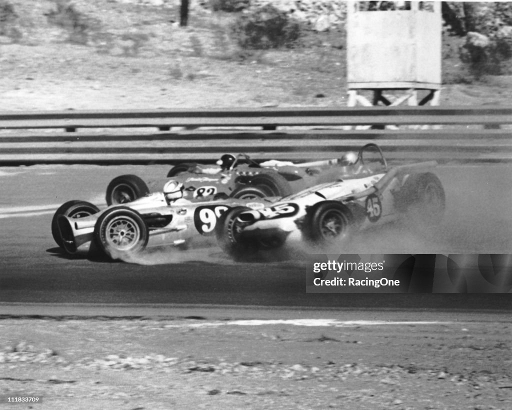 Norm Brown and Jim McElreath wreck