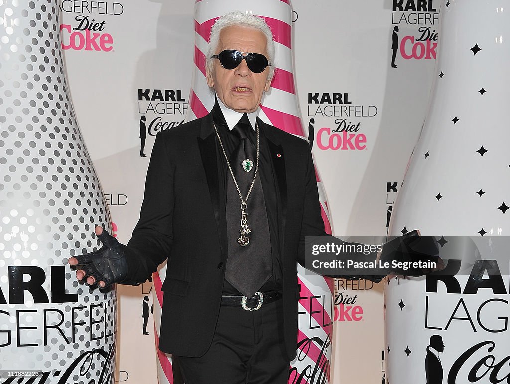 Coca-Cola Light & Karl Lagerfeld New Collaboration Celebration Cocktail
