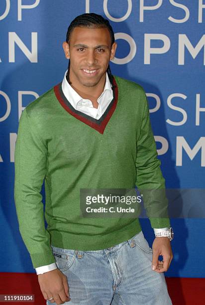 Anton Ferdinand during 2006 World Music Awards - Inside Arrivals at Earls Court in London, Great Britain.