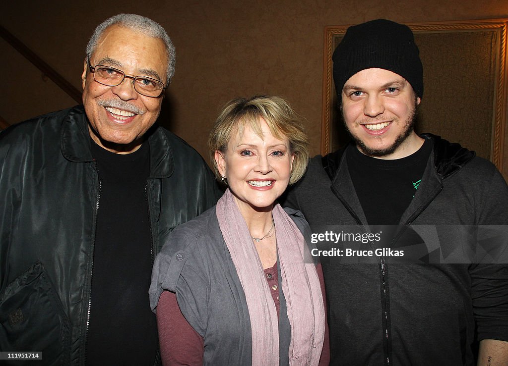 Celebrities Visit Broadway - April 9, 2011