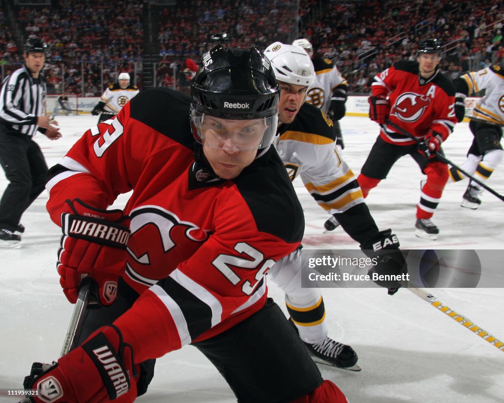 Boston Bruins v New Jersey Devils