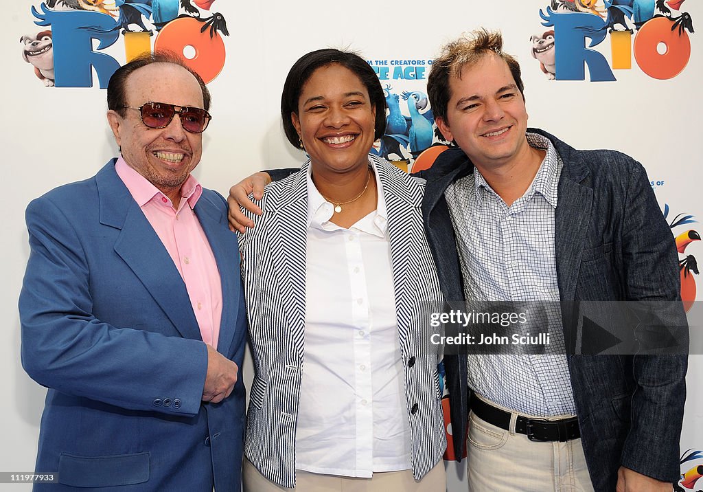 Premiere Of Twentieth Century Fox & Blue Sky Studios' "RIO" - Red Carpet