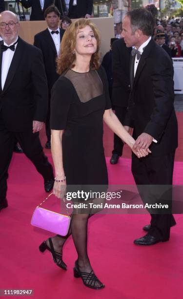 Debra Winger during Cannes 2001 - The Pledge Premiere at Palais des Festivals in Cannes, France.