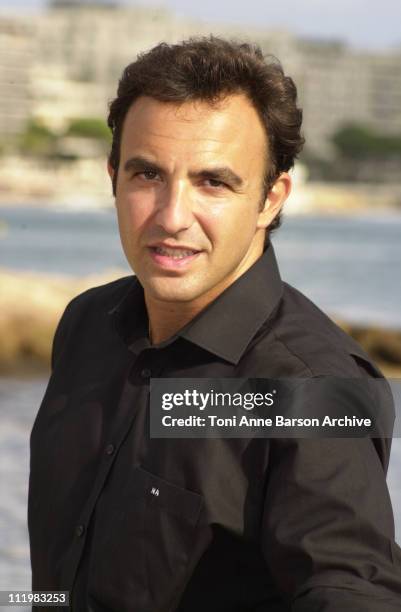 Nikos Aliagas during MIPCOM 2001 - Nikos Aliagas Portraits at Cannes Beach in Cannes, France.