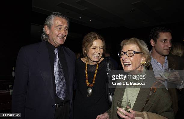 David Bale, Gloria Steinem and Maurine Rothschild during Equality Now Celebrates it's 10th Anniversary at The Gramercy Theater in New York City, New...