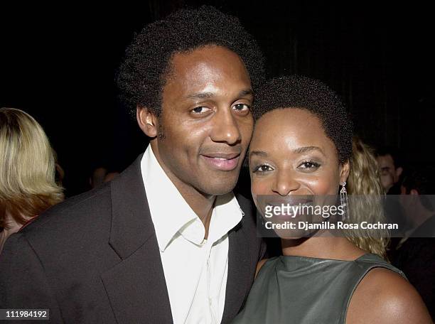 Wil Young and N'Bushe WrightE during "Kill Bill: Volume 1" - New York City Premiere - After Party at Noche in New York City, New York, United States.