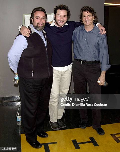 Drew Nieporent, Rocco DiSpirito and David Rockwell