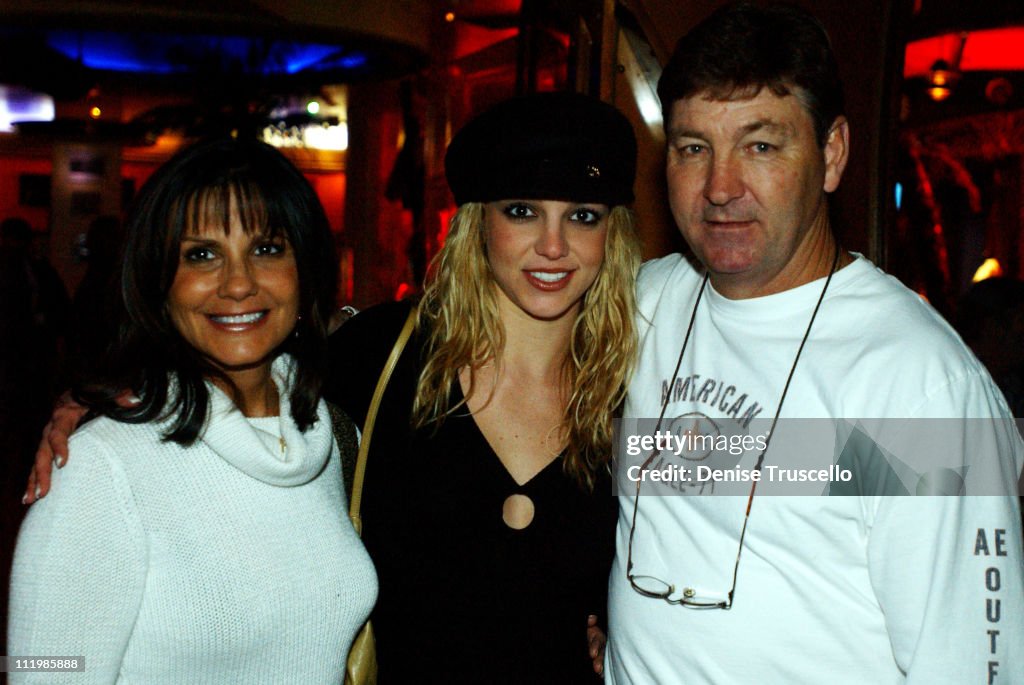 Britney Spears at Planet Hollywood, Las Vegas Party