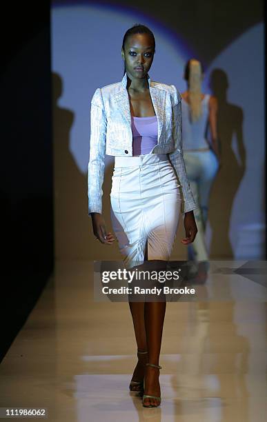 Gerren Taylor wearing Alvin Valley Spring Collection