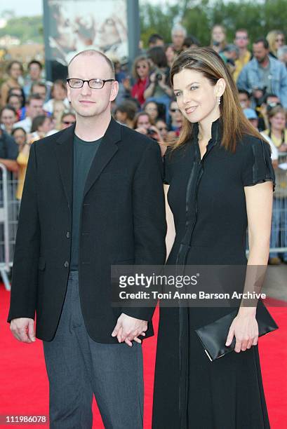 Director / cinematographer Steven Soderbergh and wife Jules Asner