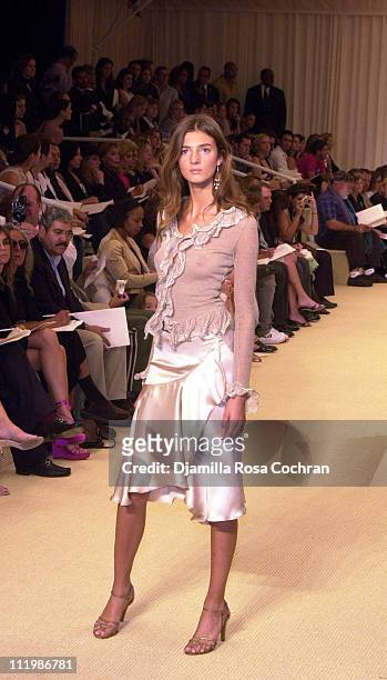 Ralph Lauren Womens Spring 2003 Collection during Mercedes-Benz Fashion Week Spring Collections 2003 - Ralph Lauren Show - Runway at Cooper Hewitt...