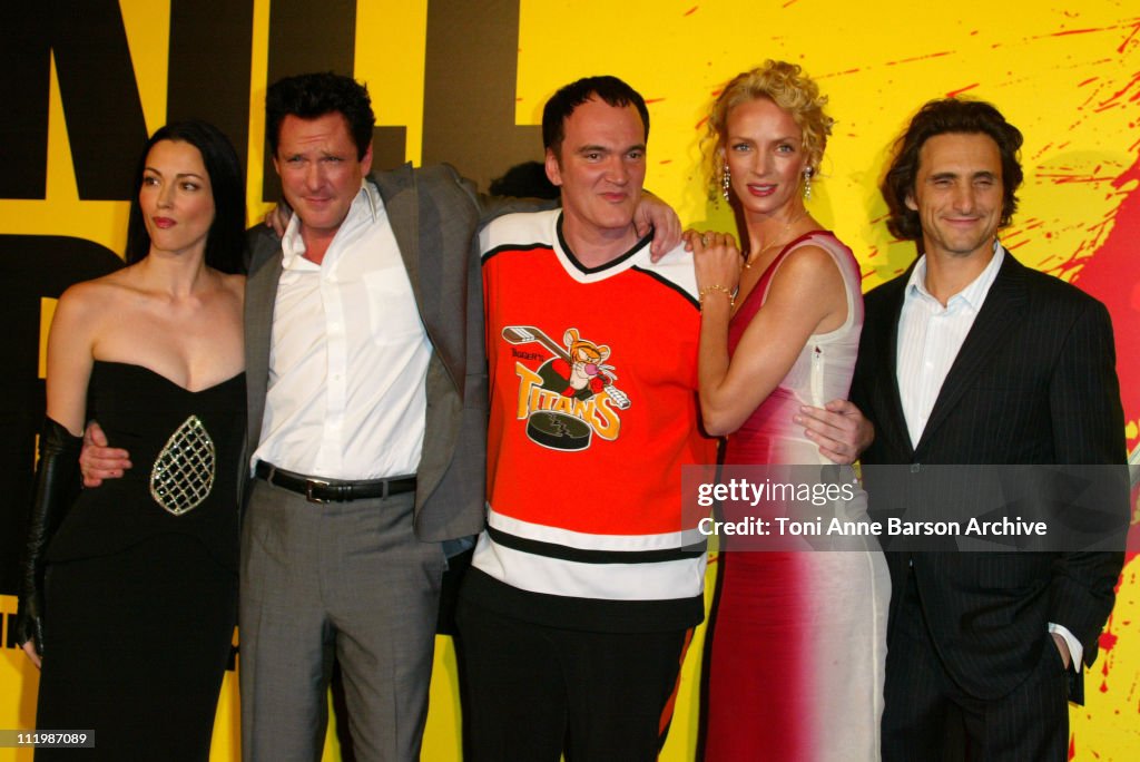 "Kill Bill Volume: 1" Premiere in Paris