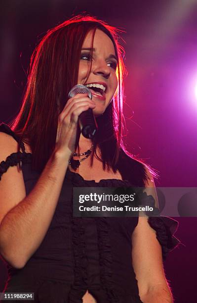 Rachel Farris during Rachel Ferris Performs at Caesars Palace in Las Vegas, Nevada.