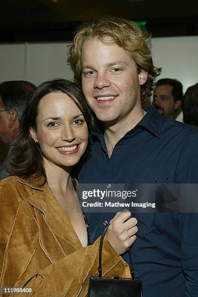 Julie Anne Emery and Andy Powers during Steven Spielberg Presents "Taken" Premiere at Writers Guild of America Theatre in Beverly Hills, CA, United...