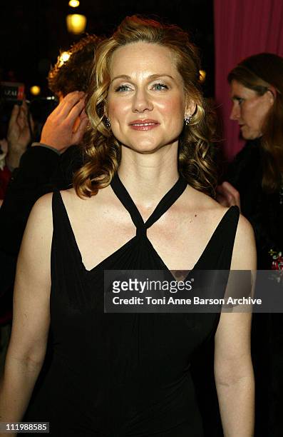 Laura Linney during "Love Actually" Premiere - Paris at UGC Normandy - Champs Elysees in Paris, France.