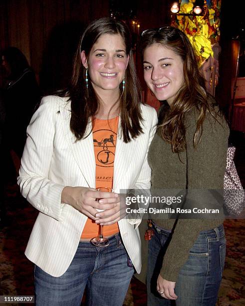 Jennifer Oz LeRoy and Dani Stahl during Jennifer Oz LeRoy Launches Her New Accessories Line, Jenny'Z at Tavern On The Green in New York, New York,...