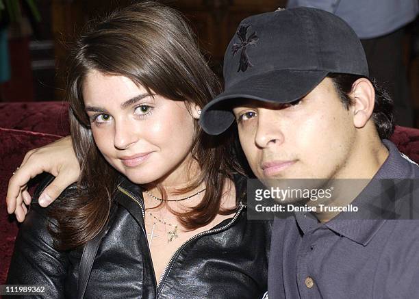 Aimee Osbourne and Wilmer Valderrama during Pepsi's Shakira Concert After-Party at Mandalay Bay in Las Vegas, Nevada.