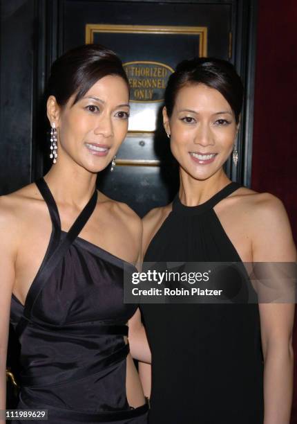 Ada Tai and Arlene Tai during "Big Fish" New York Premiere at Ziegfeld Theatre in New York City, New York, United States.