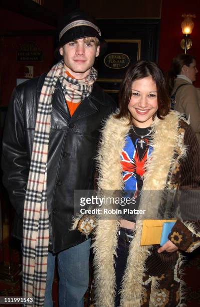 David Gallagher & Lalaine during World Premiere of Cradle 2 The Grave at Ziegfeld Theater in New York, New York, United States.