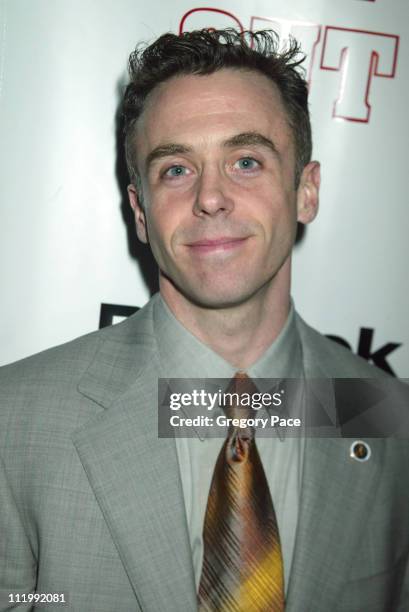 David Eigenberg at the party. During Opening night of the Broadway show Take Me Out curtain call and after party at Walter Kerr Theatre & The Supper...