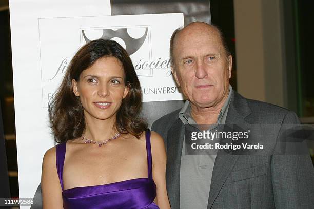 Co-star Luciana Pedraza and Writer, Director and Actor of the Film "Assassination Tango," Robert Duvall
