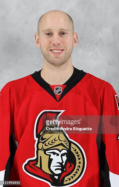 Craig Anderson of the Ottawa Senators poses for his headshot at Scotiabank Place on April 8, 2011 in Ottawa, Ontario, Canada.