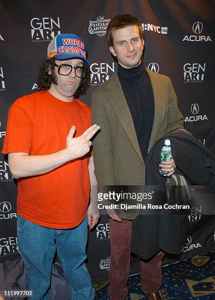 Judah Friedlander and Fred Weller during The Tenth Annual Gen Art Film Festival Host the Premiere of "Southern Belles" at Clearview Chelsea West...