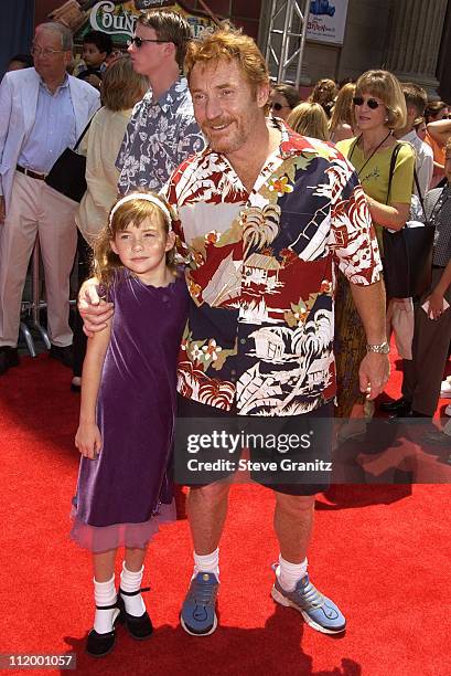 Danny Bonaduce & daughter Isabella during "The Country Bears" Premiere at El Capitan Theatre in Hollywood, California, United States.