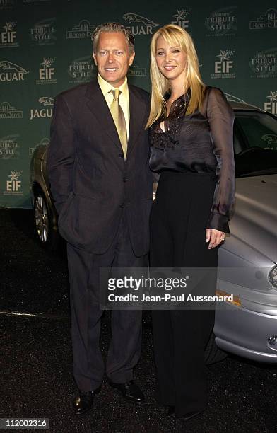 Lisa Kudrow & husband Michel Stern during "Jaguar's Tribute to Style on Rodeo Drive" Benefit at Rodeo Drive in Beverly Hills, California, United...
