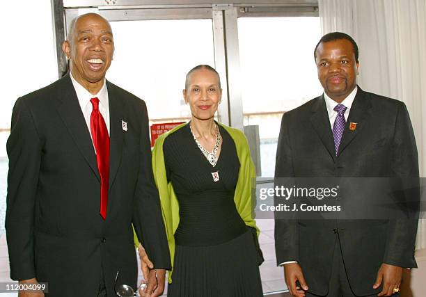 Geoffrey Holder, Carmen Holder and His Majesty King Mswati III