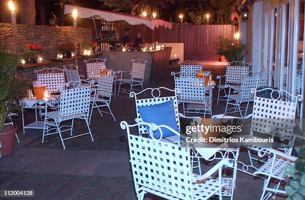 Room at Resort during Blu Cantrell Album Release Party at Resort in East Hampton, New York, United States.