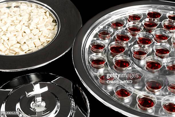 elements of communion - communion stock pictures, royalty-free photos & images