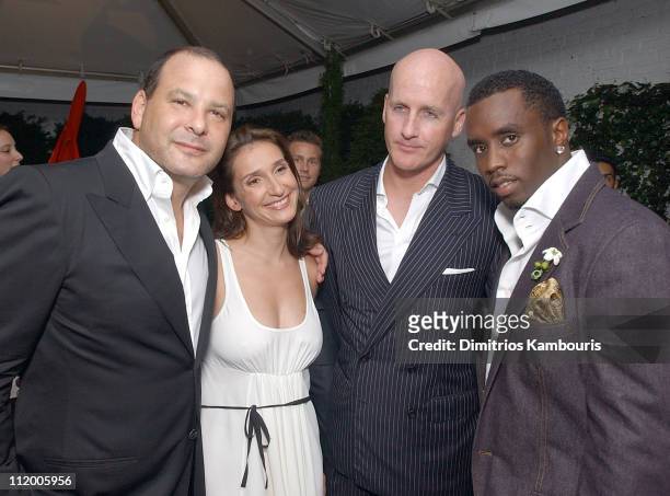 Reed Krakoff, Delphine Krakoff, Peter D. Arnold and Sean "P.Diddy" Combs